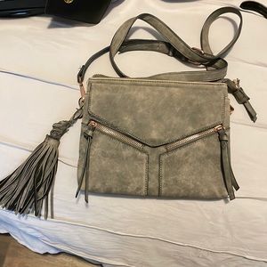 Grey satchel from target